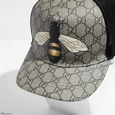 gucci cone hat|Gucci bee print hat.